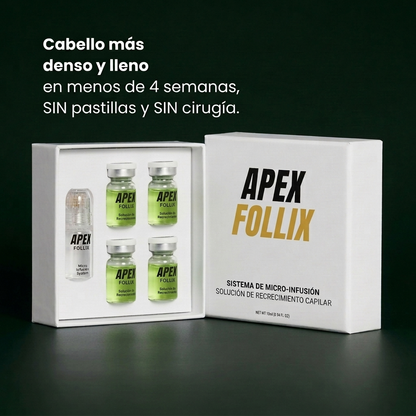 Apex Follix - Sistema de Crecimiento del Cabello y Barba