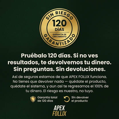 Apex Follix - Sistema de Crecimiento del Cabello y Barba